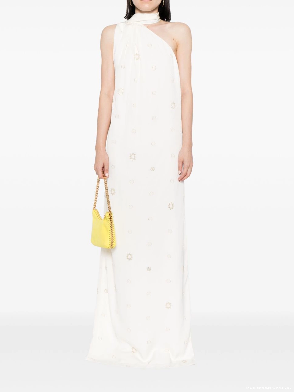 Cheap Stella McCartney Women gown one-shoulder polka-dot 0811